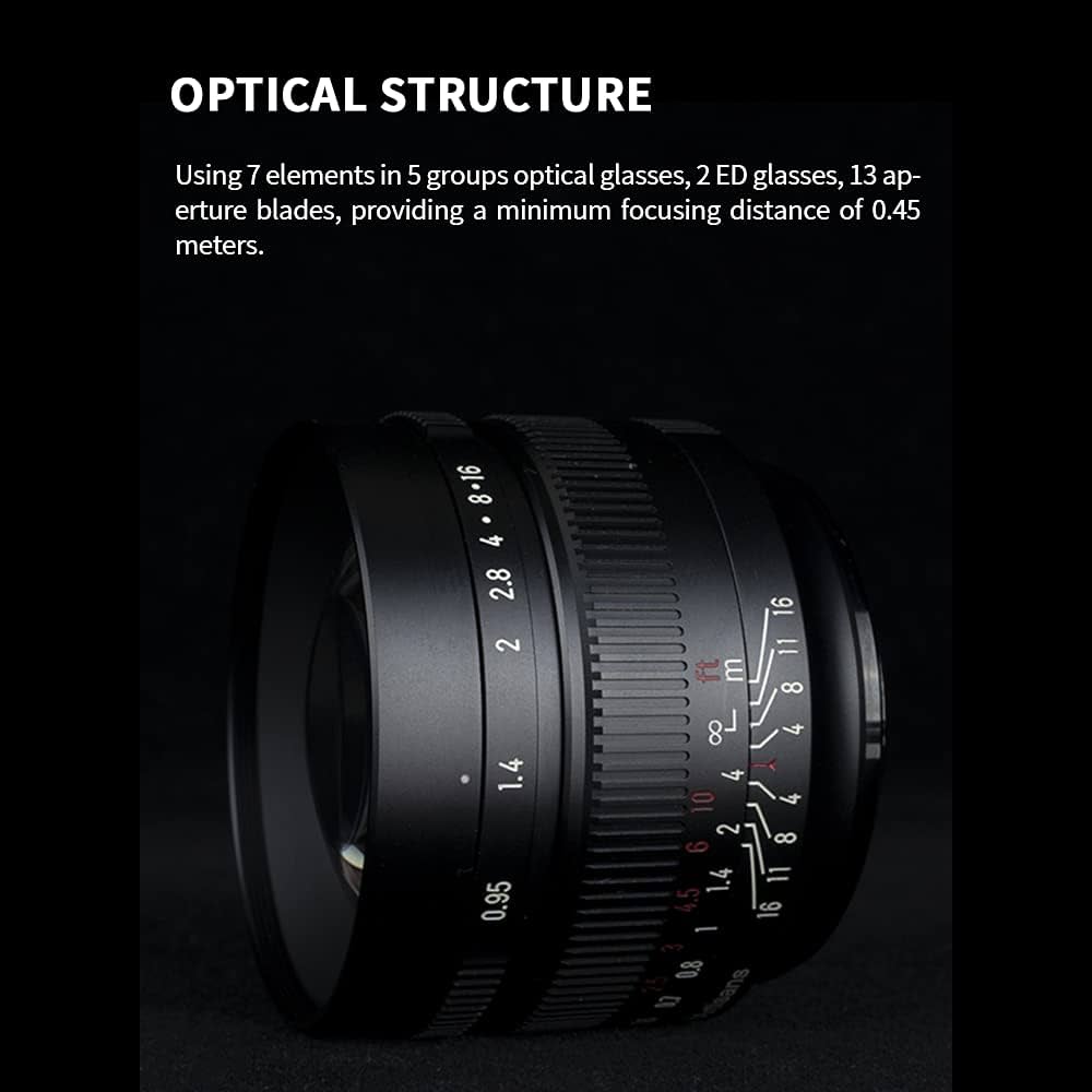 Xマウント 7Artisans 七工匠 50mm F0.95 単焦点レンズ Amazon.co.jp: 七工匠 7Artisans 50mm F0.95 (ソニーEマウント